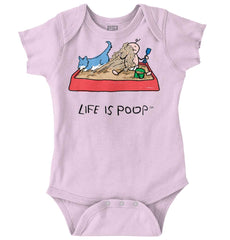 Dog Sandbox Romper Bodysuit-Direct To Garment Print-Brisco Baby
