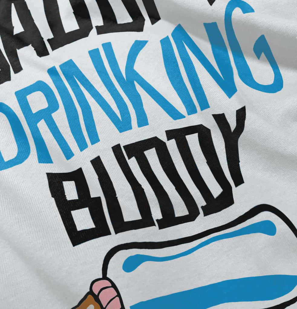 Daddys Drinking Infant Baby Bib-Direct To Garment Print-Brisco Baby