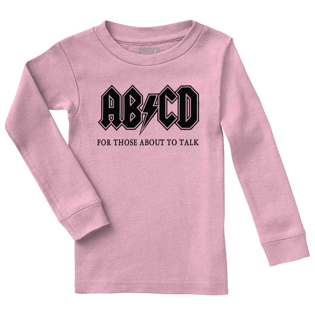 AB CD Solid Baby Pajama Top-Direct To Garment Print-Brisco Baby