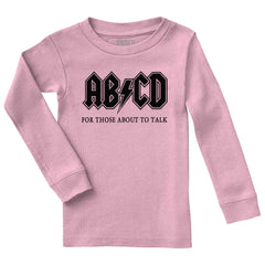 AB CD Solid Baby Pajama Top-Direct To Garment Print-Brisco Baby