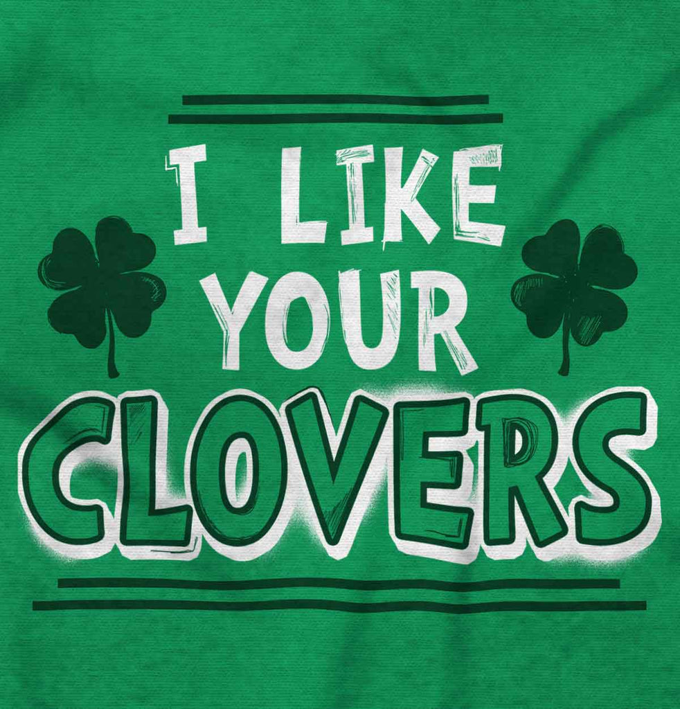 Your St Patty Clovers Romper Bodysuit-Direct To Garment Print-Brisco Baby