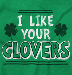Your St Patty Clovers Romper Bodysuit-Direct To Garment Print-Brisco Baby