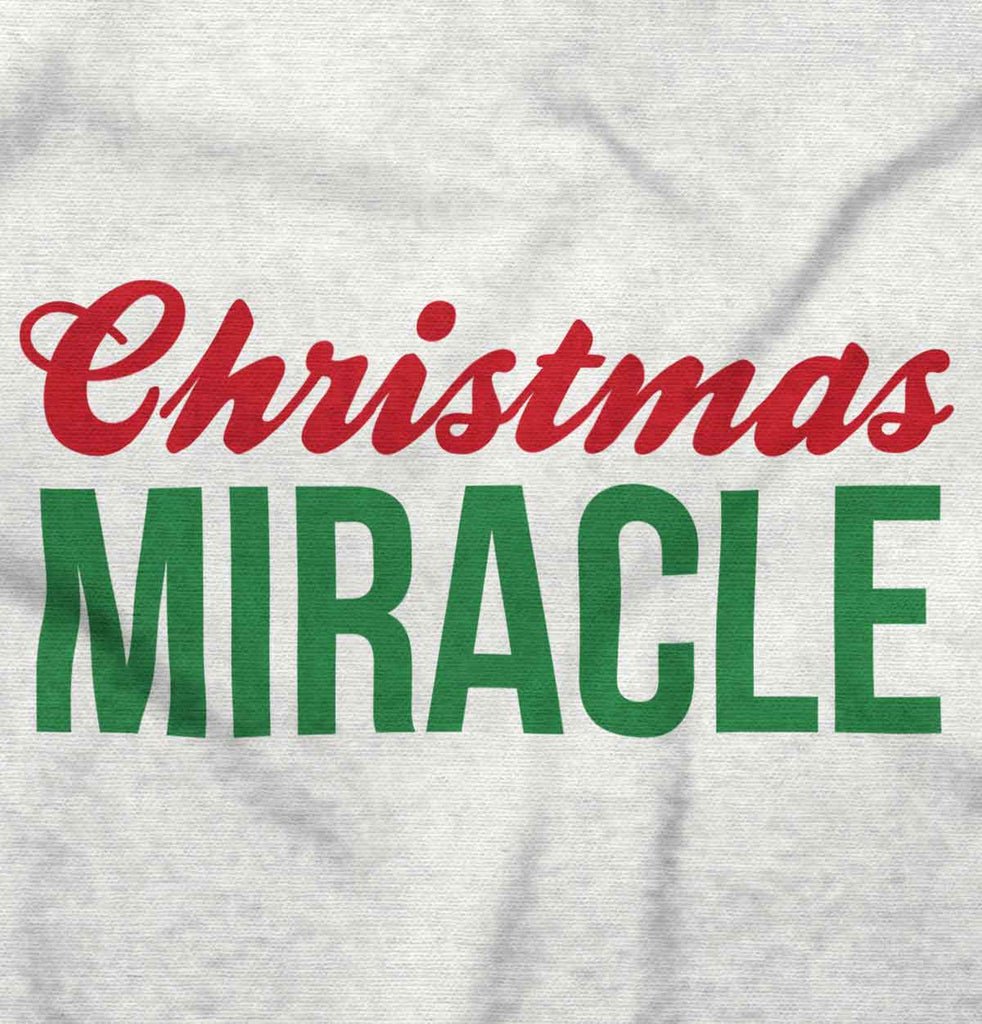 Christmas Miracle Maternity T-Shirt-Direct To Garment Print-Brisco Baby