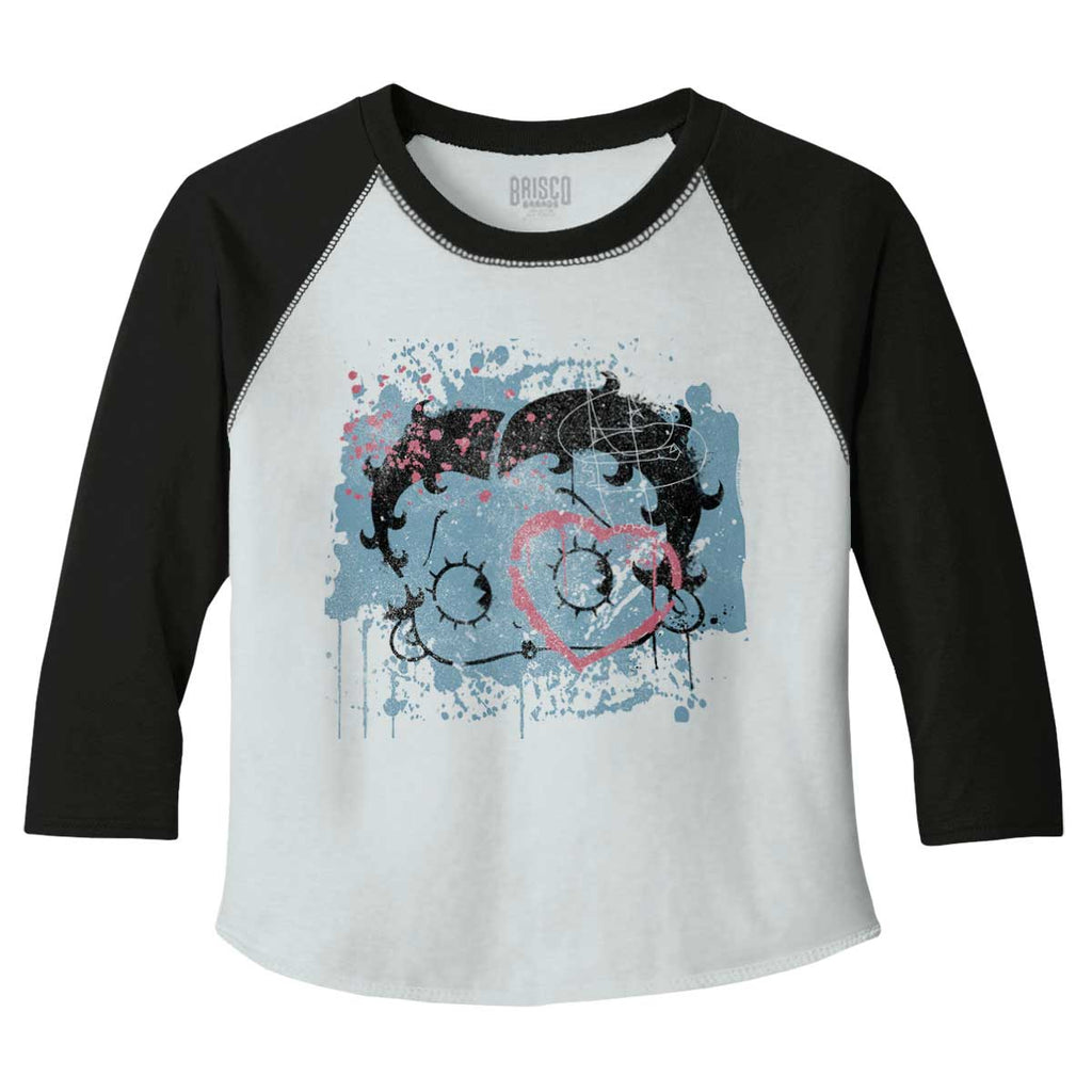 Creative Betty Toddler Baseball-Direct To Garment Print-Brisco Baby