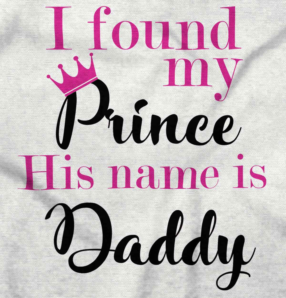 Prince Daddy Infant Baby Bib-Direct To Garment Print-Brisco Baby
