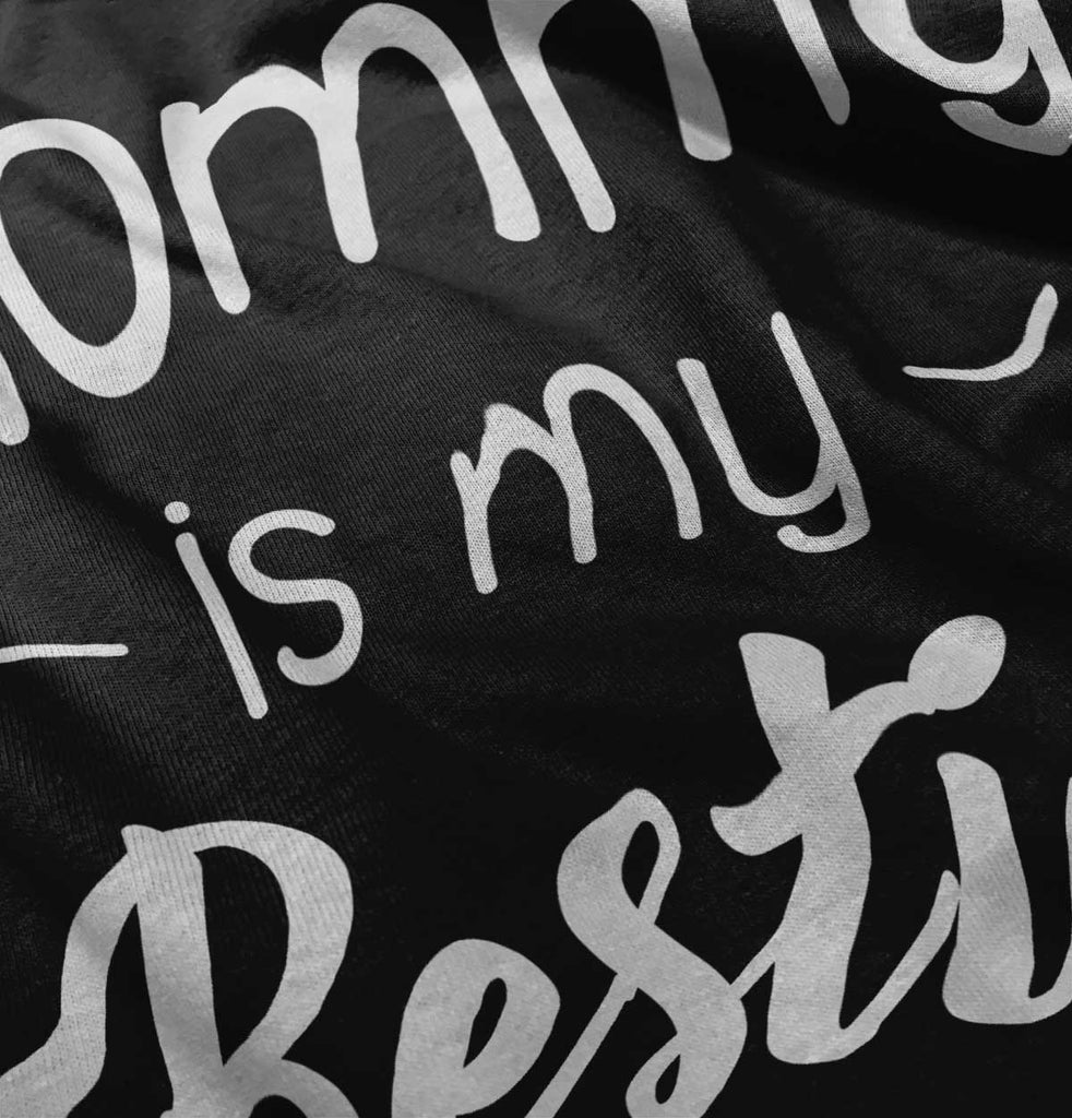 Mommy Is My Bestie Infant Baby Bib-Direct To Garment Print-Brisco Baby