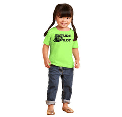 Future Pilot Infant Toddler T Shirt-Direct To Garment Print-Brisco Baby
