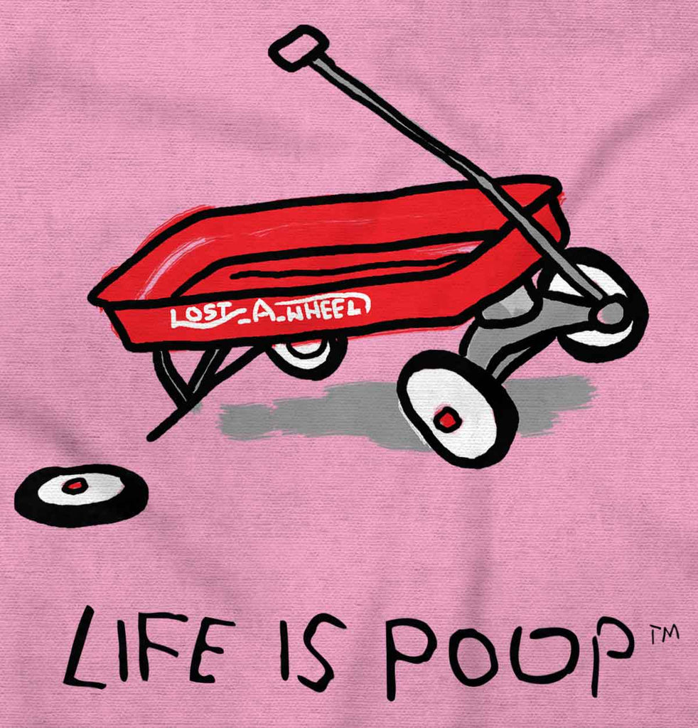 Broken Wagon Infant Toddler T Shirt-Direct To Garment Print-Brisco Baby