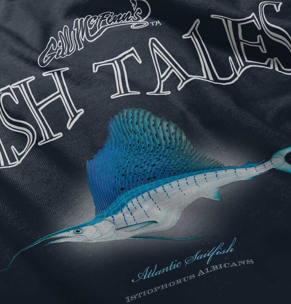 Atlantic Sailfish Infant Toddler T Shirt-Direct To Garment Print-Brisco Baby