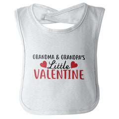 Grandparents Valentine Infant Baby Bib-Direct To Garment Print-Brisco Baby