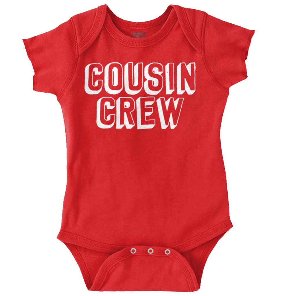 Cousin Crew Romper Bodysuit-Direct To Garment Print-Brisco Baby