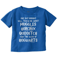 Muggles Horcrux Quidditch Infant Toddler T Shirt-Direct To Garment Print-Brisco Baby