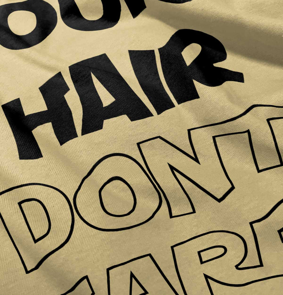 Wookie Hair Don't Ca Romper Bodysuit-Direct To Garment Print-Brisco Baby