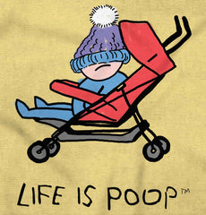 Winter Stroller Infant Toddler T Shirt-Direct To Garment Print-Brisco Baby