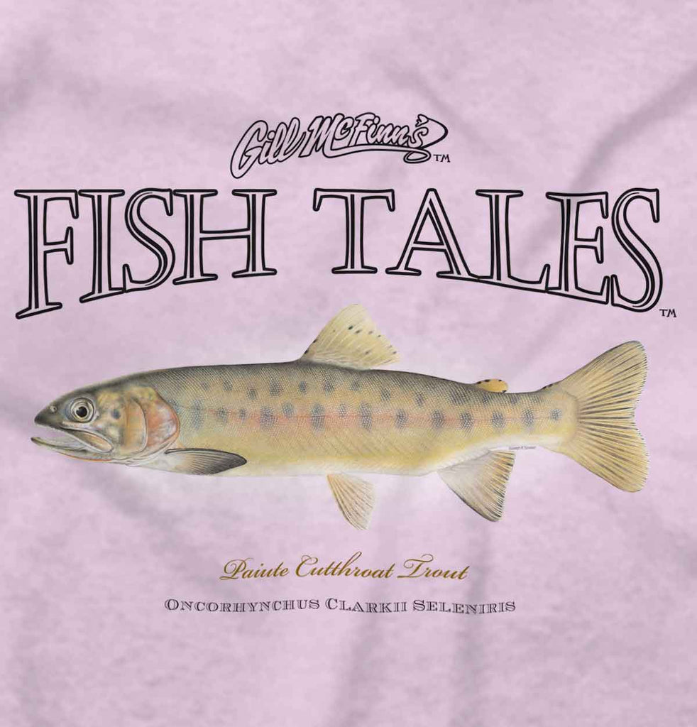 Paiute Cutthroat Trout Infant Baby Bib-Direct To Garment Print-Brisco Baby