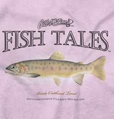 Paiute Cutthroat Trout Infant Baby Bib-Direct To Garment Print-Brisco Baby