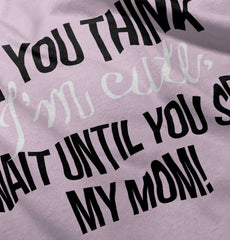 Im Cute Infant Toddler T Shirt-Direct To Garment Print-Brisco Baby