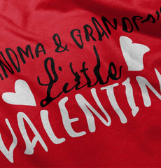 Grandparents Valentine Romper Bodysuit-Direct To Garment Print-Brisco Baby