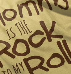 Rock To My Rolls Infant Toddler T Shirt-Direct To Garment Print-Brisco Baby