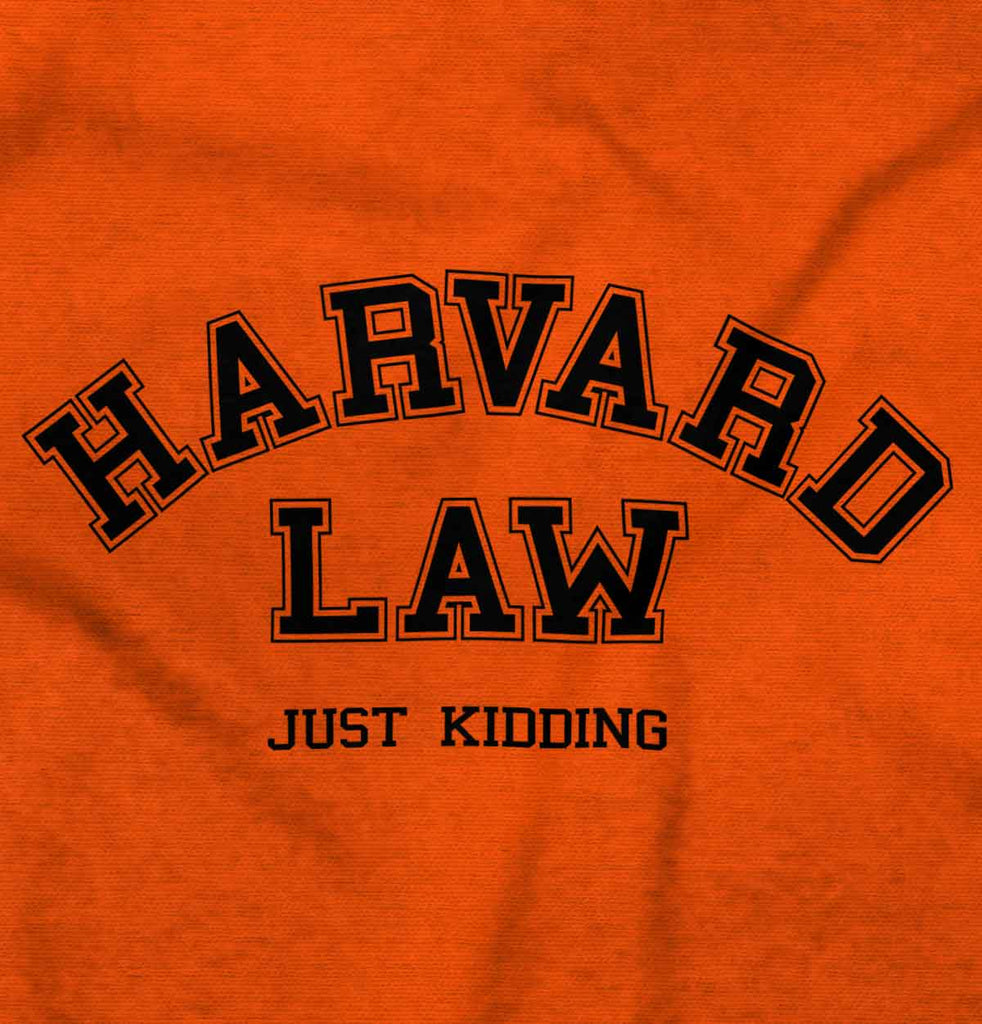 Harvard Law Infant Toddler T Shirt-Direct To Garment Print-Brisco Baby