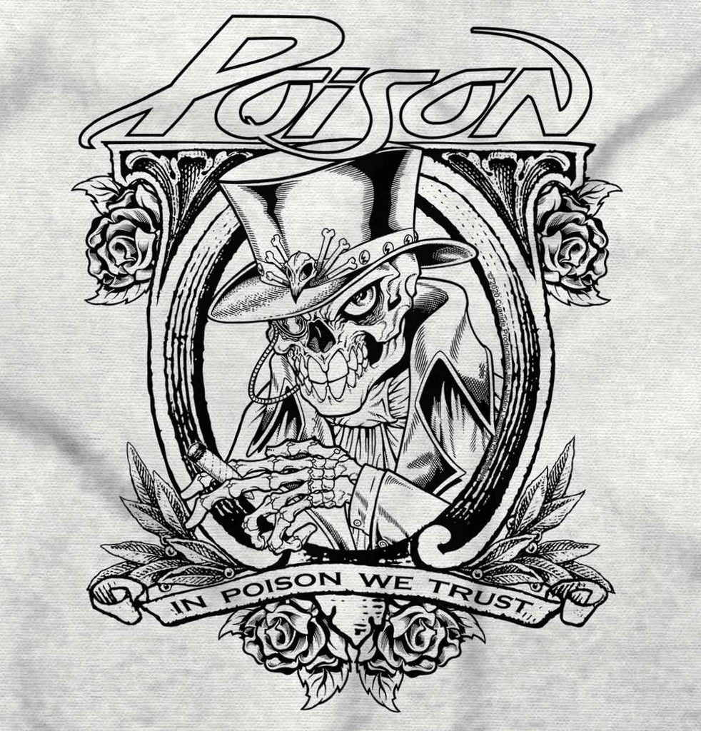 In Poison We Trust Infant Baby Bib-Direct To Garment Print-Brisco Baby