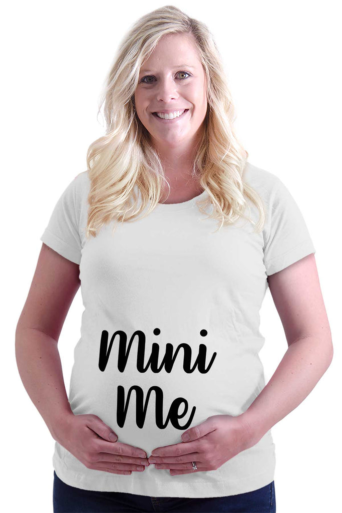 Mini Me Maternity T-Shirt-Direct To Garment Print-Brisco Baby
