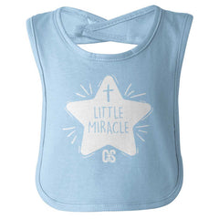 Little Miracle Infant Baby Bib-Direct To Garment Print-Brisco Baby
