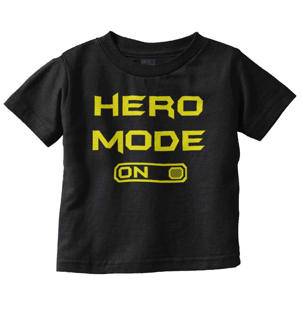 Batman Mode Infant Toddler T Shirt-Direct To Garment Print-Brisco Baby