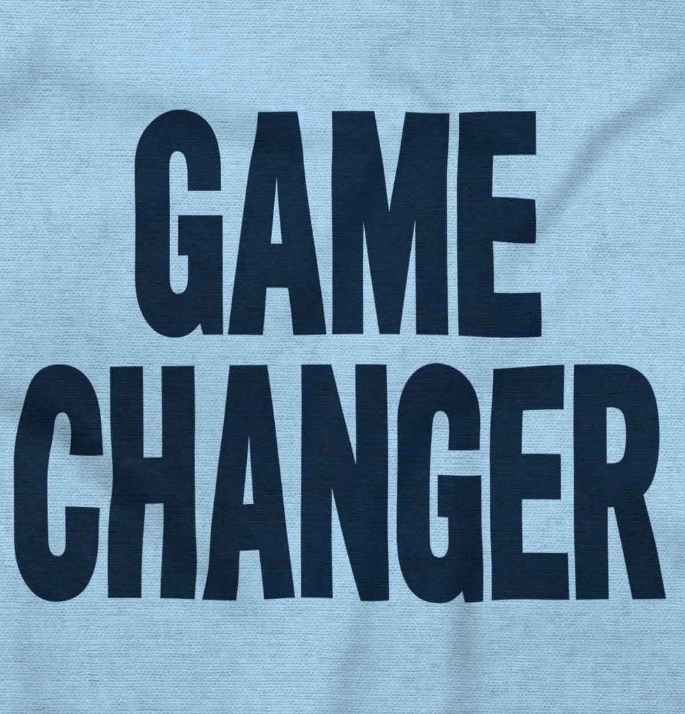 Game Changer Infant Baby Bib-Direct To Garment Print-Brisco Baby