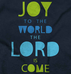 Joy To The World Romper Bodysuit-Direct To Garment Print-Brisco Baby