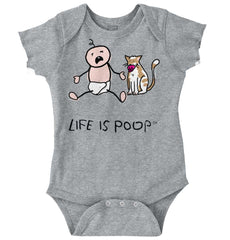 Cat Pacifier Romper Bodysuit-Direct To Garment Print-Brisco Baby