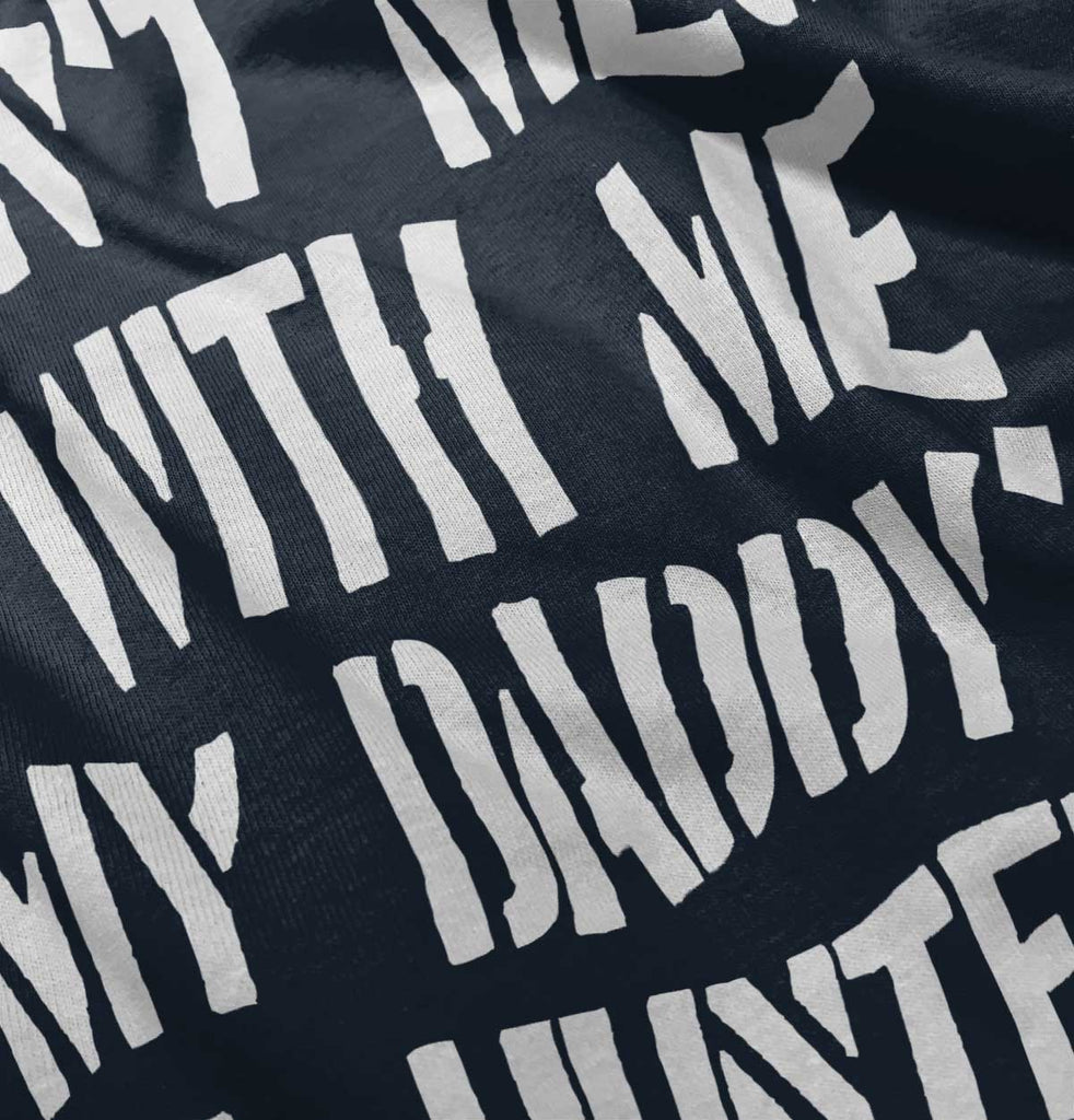 Daddy's A hunter Romper Bodysuit-Direct To Garment Print-Brisco Baby