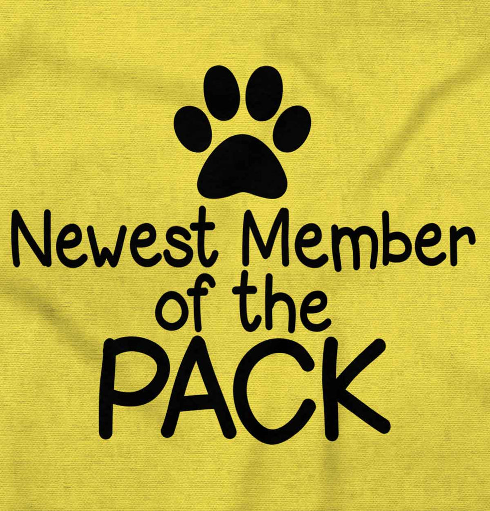 Member of the Pack Romper Bodysuit-Direct To Garment Print-Brisco Baby