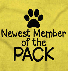 Member of the Pack Romper Bodysuit-Direct To Garment Print-Brisco Baby