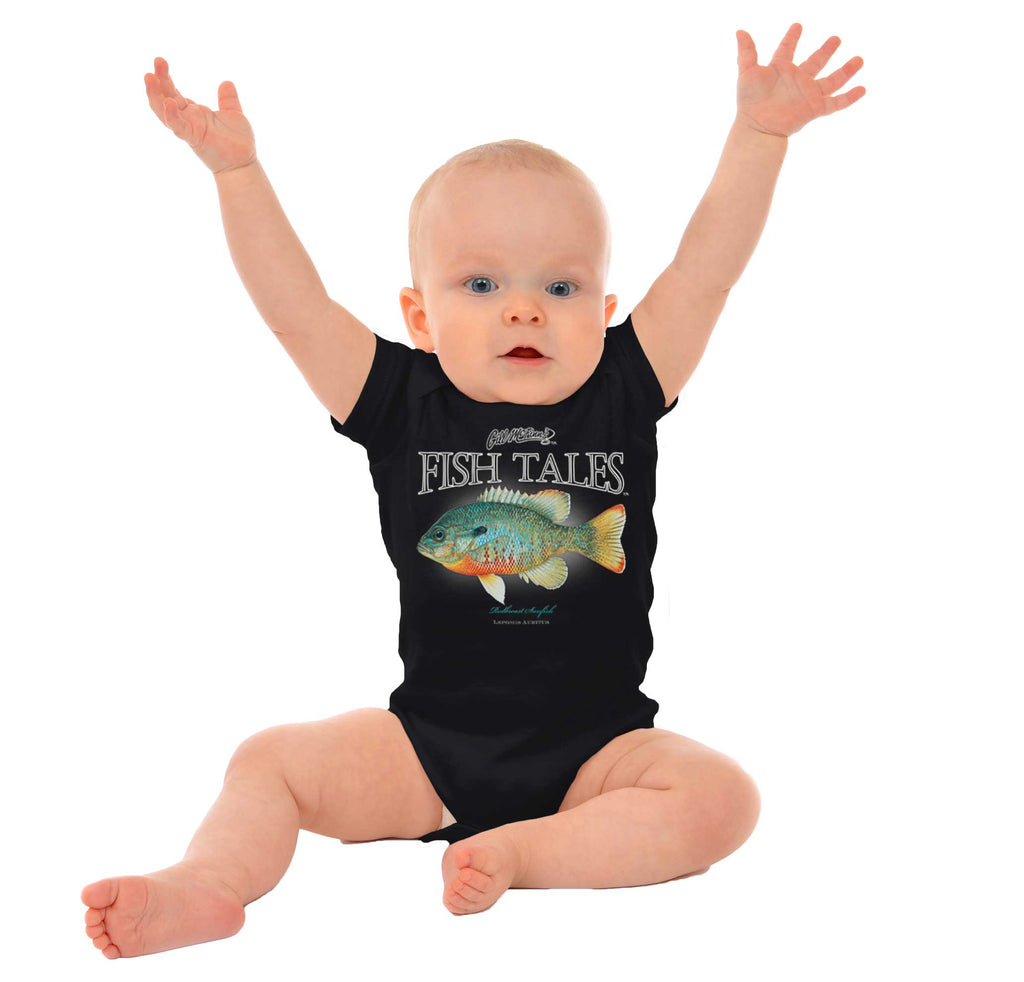 Redbreast Sunfish Romper Bodysuit-Direct To Garment Print-Brisco Baby