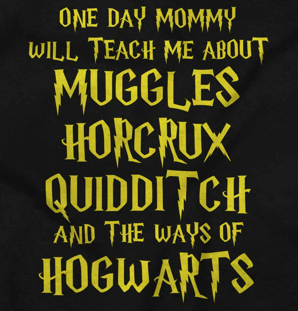 Muggles Horcrux Quidditch Infant Baby Bib-Direct To Garment Print-Brisco Baby