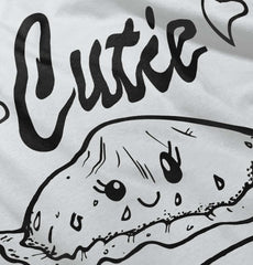 Cutie Infant Baby Bib-Direct To Garment Print-Brisco Baby