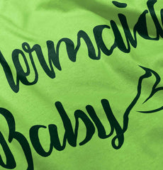 Mermaid Baby Infant Toddler T Shirt-Direct To Garment Print-Brisco Baby