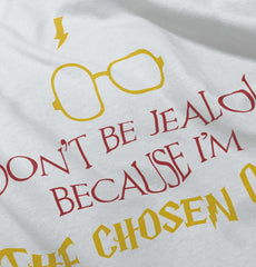 Jealous Of Chosen One Football Romper Bodysuit-Direct To Garment Print-Brisco Baby