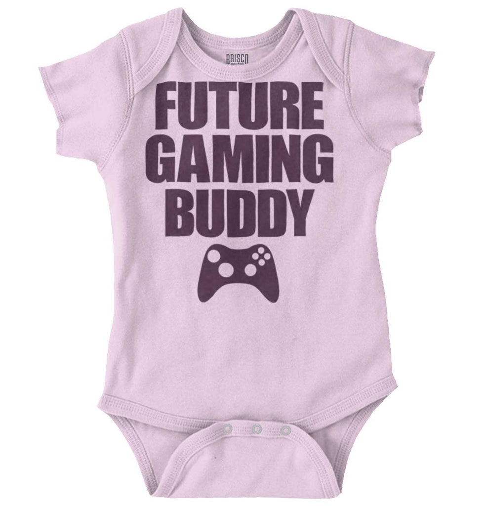 Future Gaming Buddy Romper Bodysuit-Direct To Garment Print-Brisco Baby