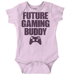 Future Gaming Buddy Romper Bodysuit-Direct To Garment Print-Brisco Baby