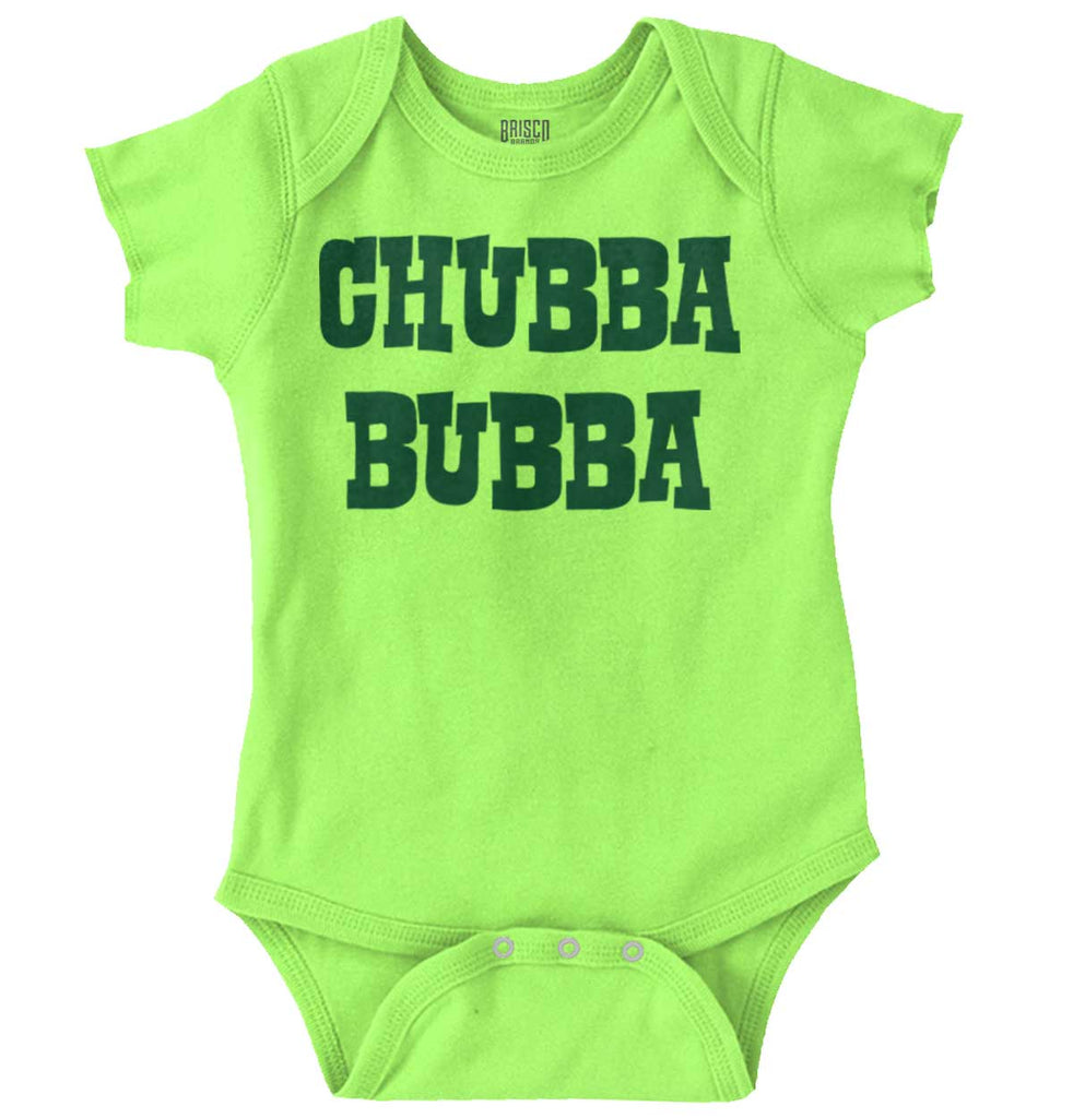 Chubba Bubba Romper Bodysuit-Direct To Garment Print-Brisco Baby