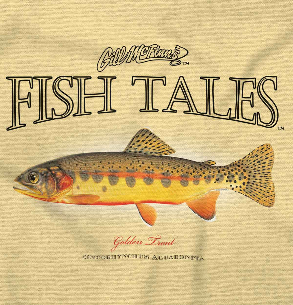 Golden Trout Romper Bodysuit-Direct To Garment Print-Brisco Baby