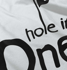 Hole In One Infant Toddler T Shirt-Direct To Garment Print-Brisco Baby