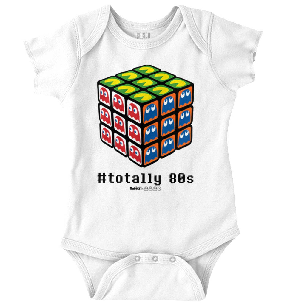 Totally 80s Romper Bodysuit-Direct To Garment Print-Brisco Baby