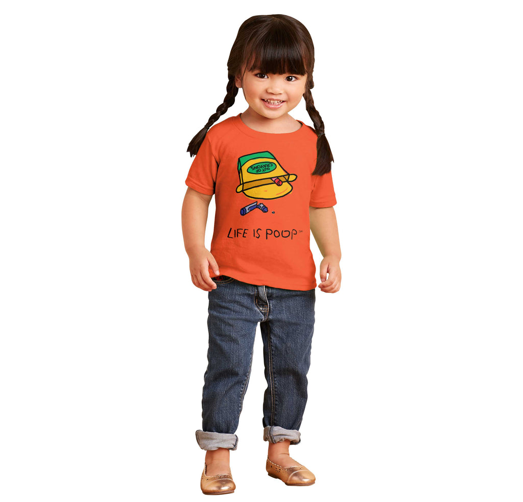 Out of Crayons Infant Toddler T Shirt-Direct To Garment Print-Brisco Baby