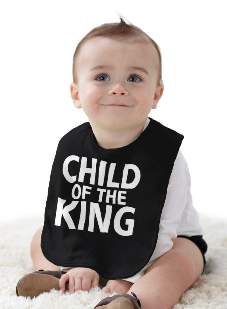 Child Of The King Infant Baby Bib-Direct To Garment Print-Brisco Baby