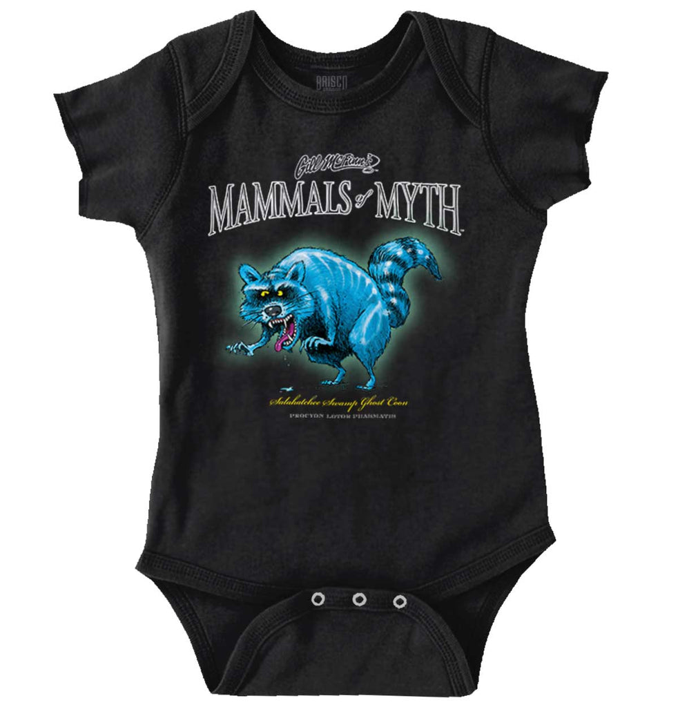 Swamp Ghost Coon Romper Bodysuit-Direct To Garment Print-Brisco Baby