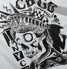 Liberty CBGB Infant Baby Bib-Direct To Garment Print-Brisco Baby