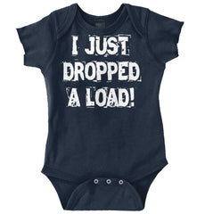 Dropped Load Romper Bodysuit-Direct To Garment Print-Brisco Baby